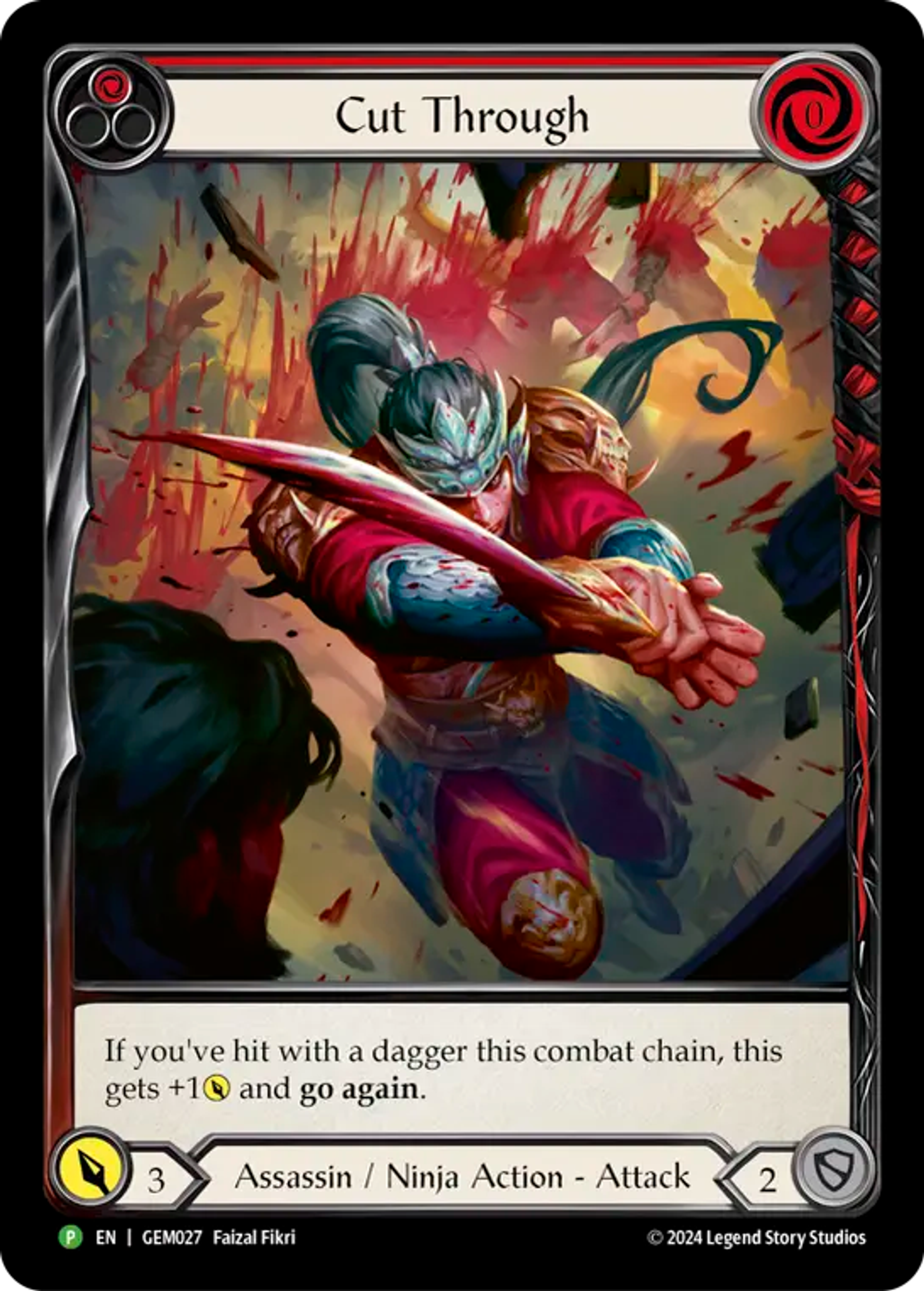Cut Through — GEM - Pack 1 — Flesh and Blood