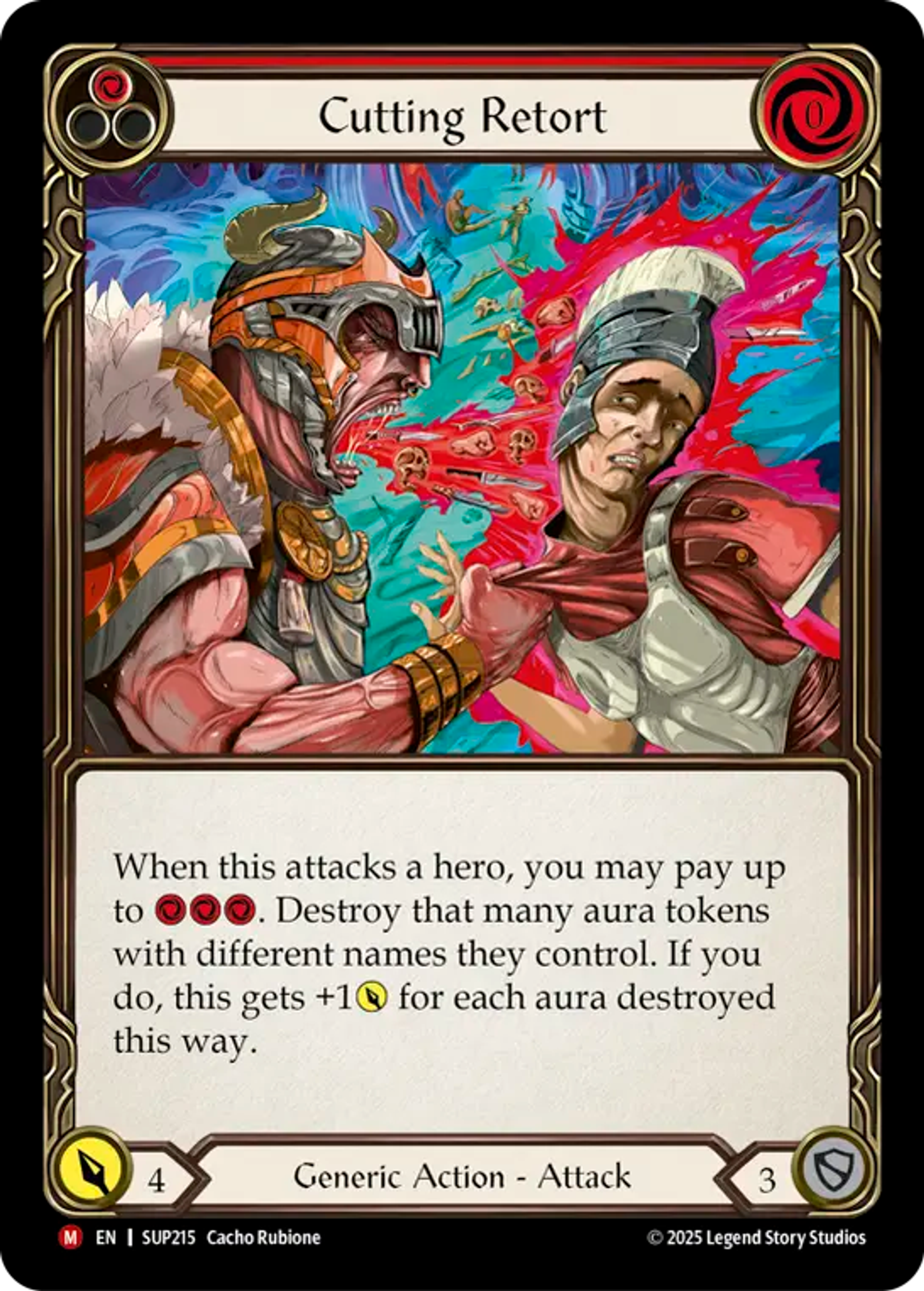 Cutting Retort — Super Slam — Flesh and Blood