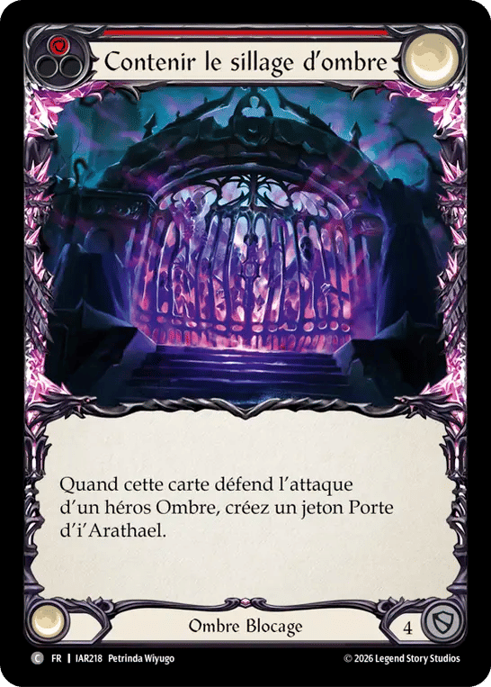 Contenir le sillage d’ombre — Usurp the Shadow Throne — Flesh and Blood