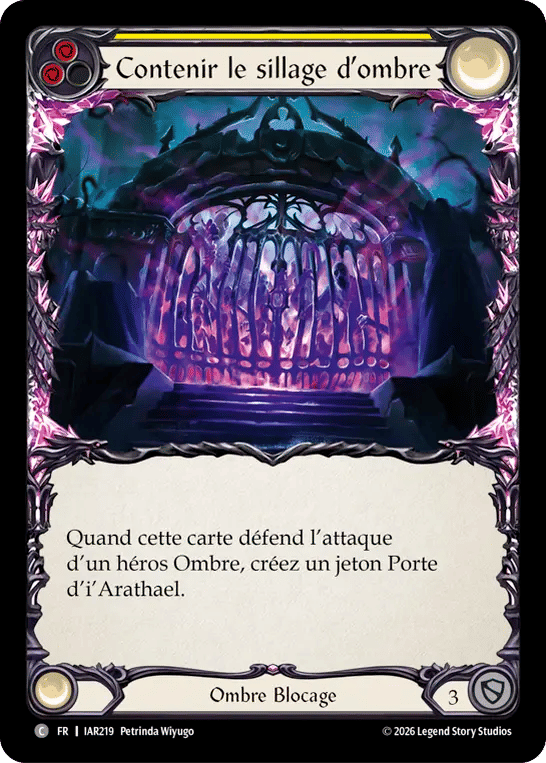 Contenir le sillage d’ombre — Usurp the Shadow Throne — Flesh and Blood