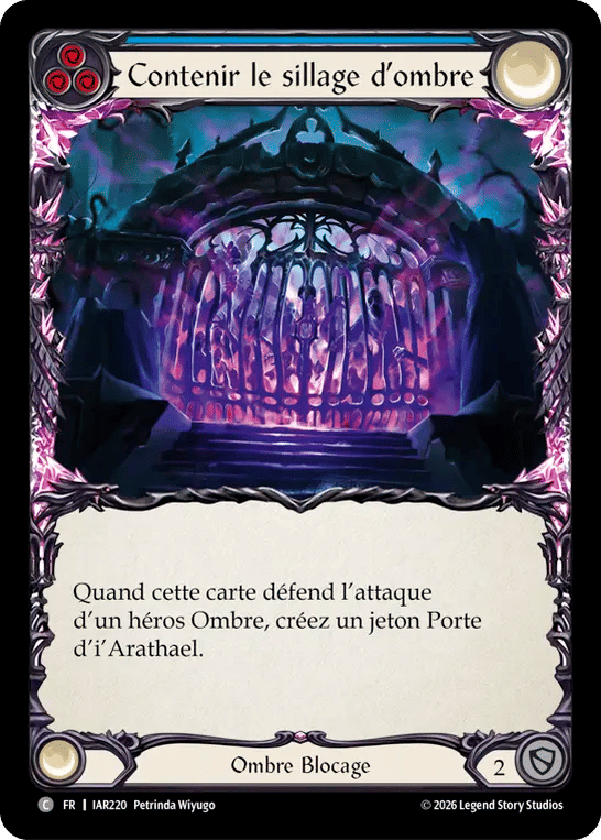 Contenir le sillage d’ombre — Usurp the Shadow Throne — Flesh and Blood