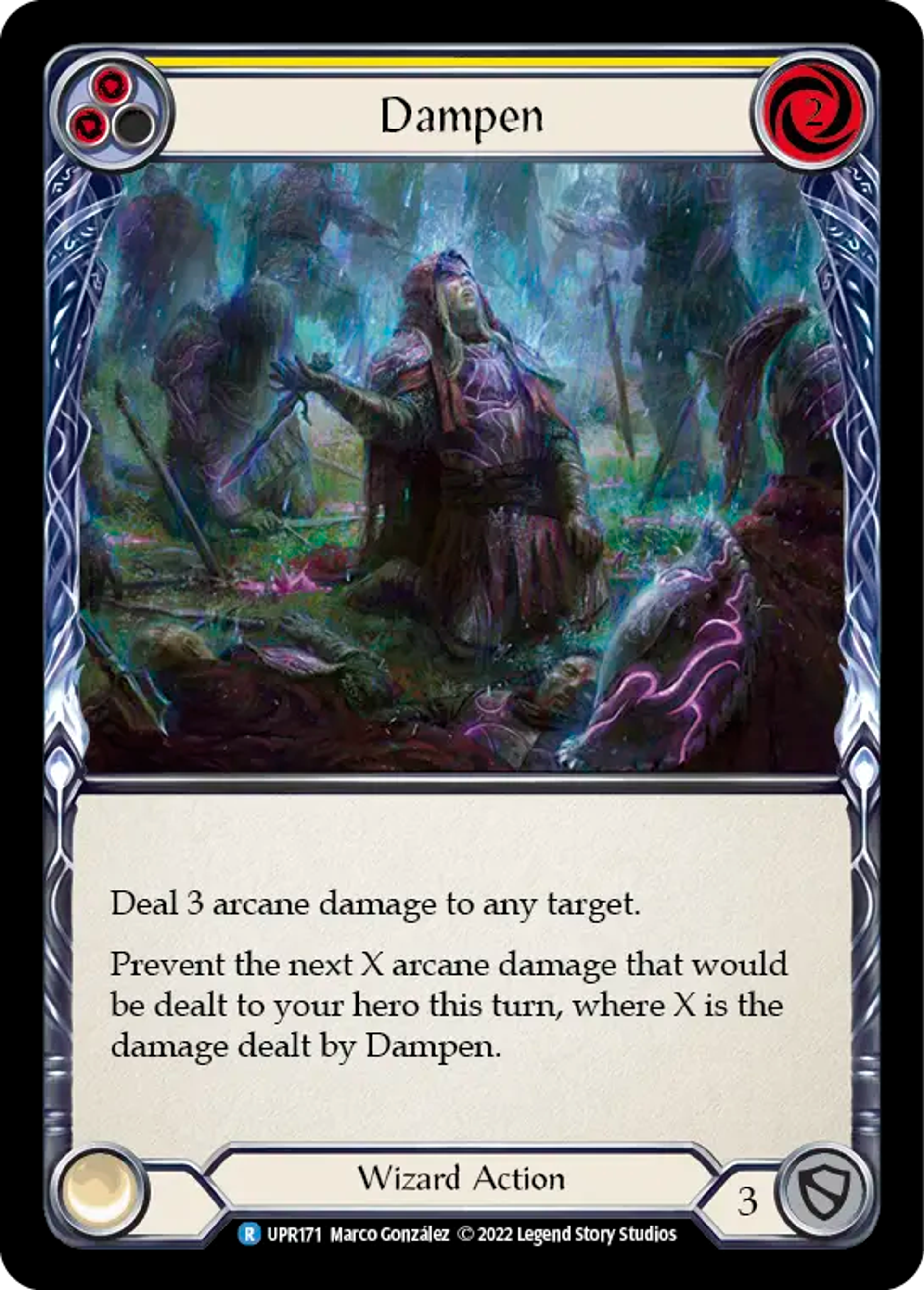 Dampen (Yellow) — Uprising — Flesh and Blood
