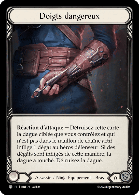 Doigts dangereux — The Hunted — Flesh and Blood