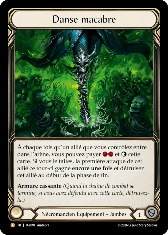 Danse macabre — Usurp the Shadow Throne — Flesh and Blood