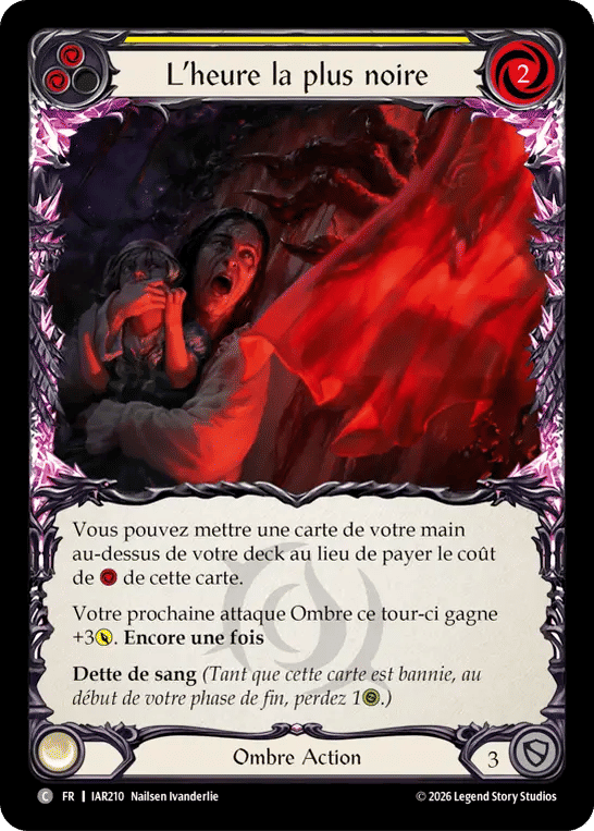 L’heure la plus noire — Usurp the Shadow Throne — Flesh and Blood