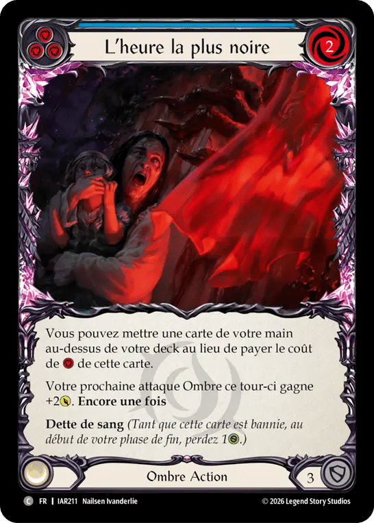 L’heure la plus noire — Usurp the Shadow Throne — Flesh and Blood