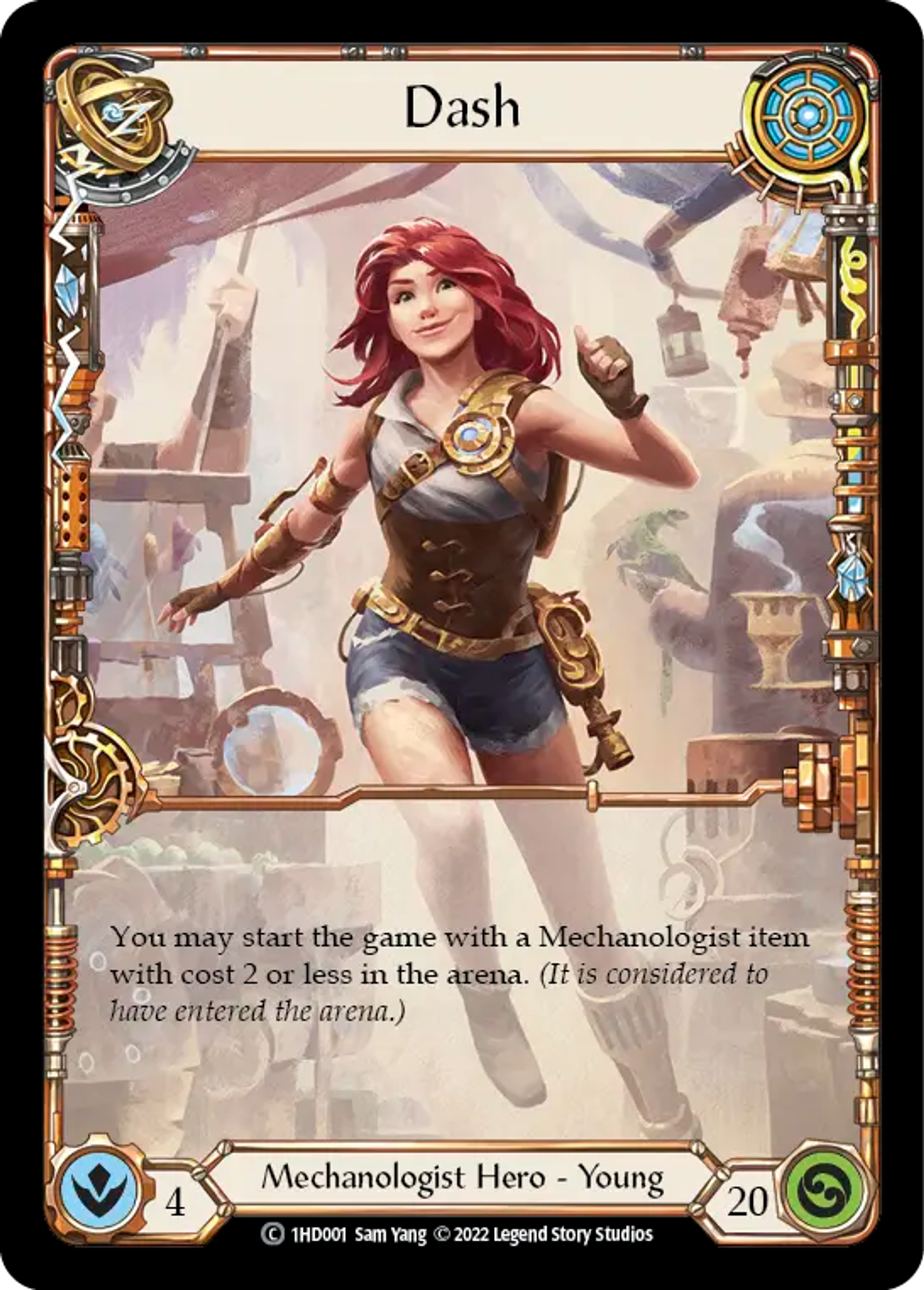 Dash — Dash - Blitz Deck — Flesh and Blood