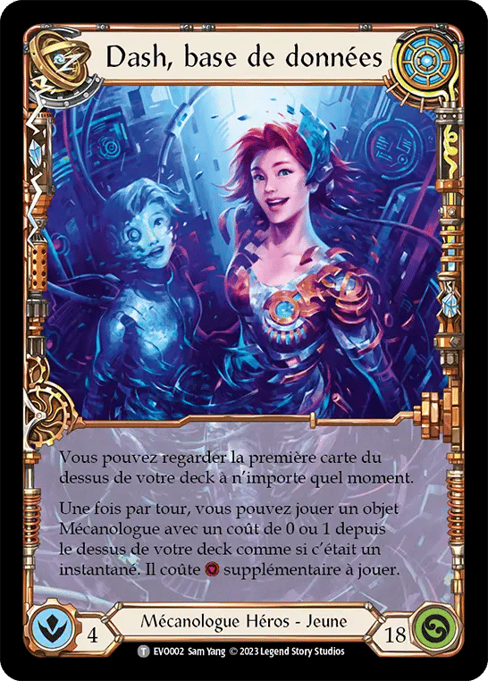 Dash, base de données — Bright Lights — Flesh and Blood