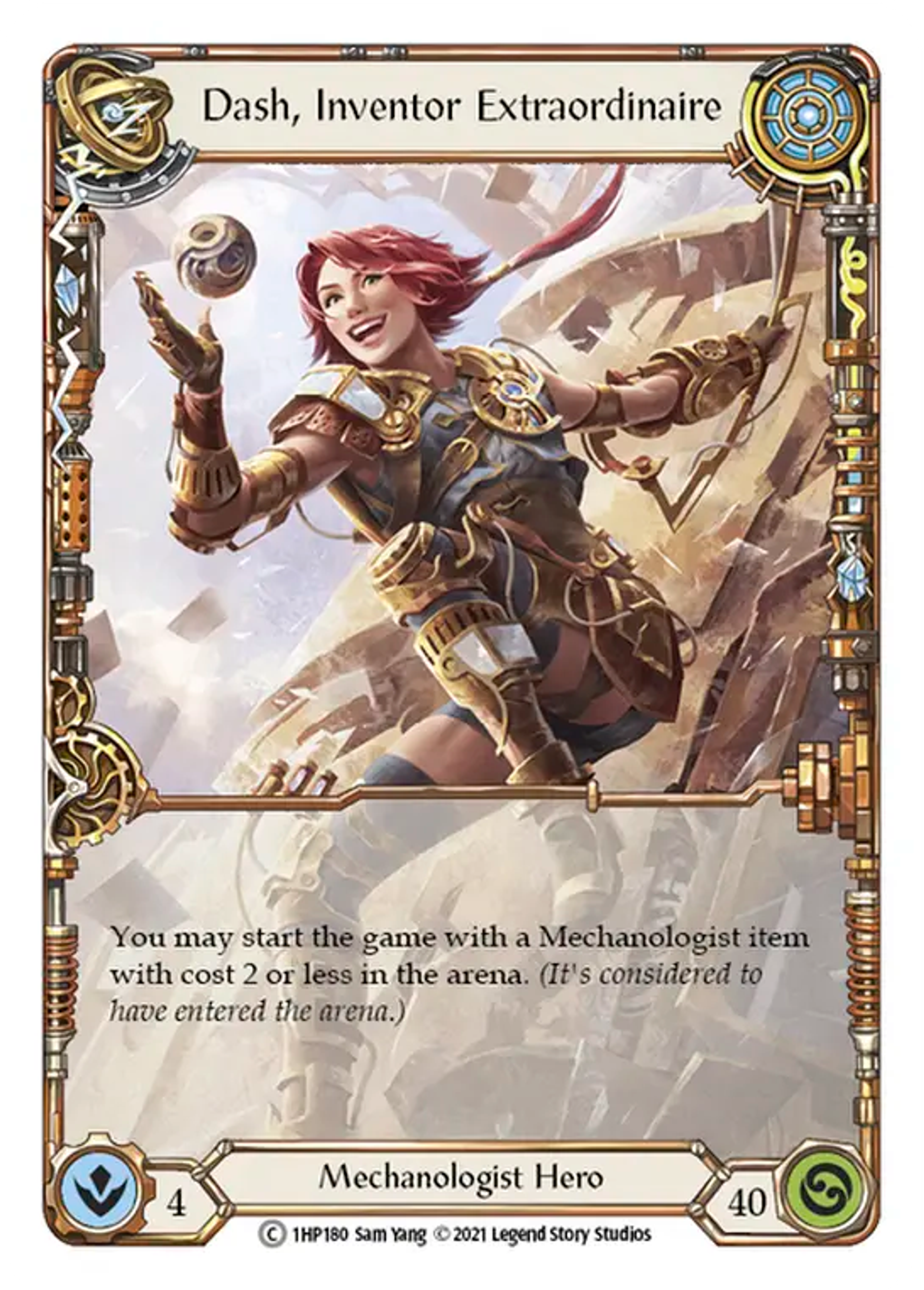 Dash, Inventor Extraordinaire — History Pack 1 — Flesh and Blood