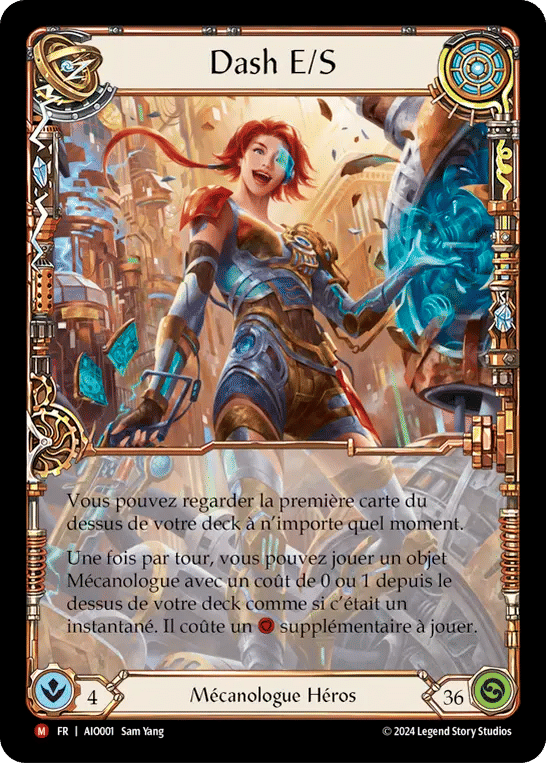 Dash E/S — Armory Deck - Dash I/O — Flesh and Blood