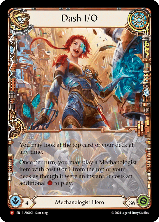 Dash I/O — Armory Deck - Dash I/O — Flesh and Blood