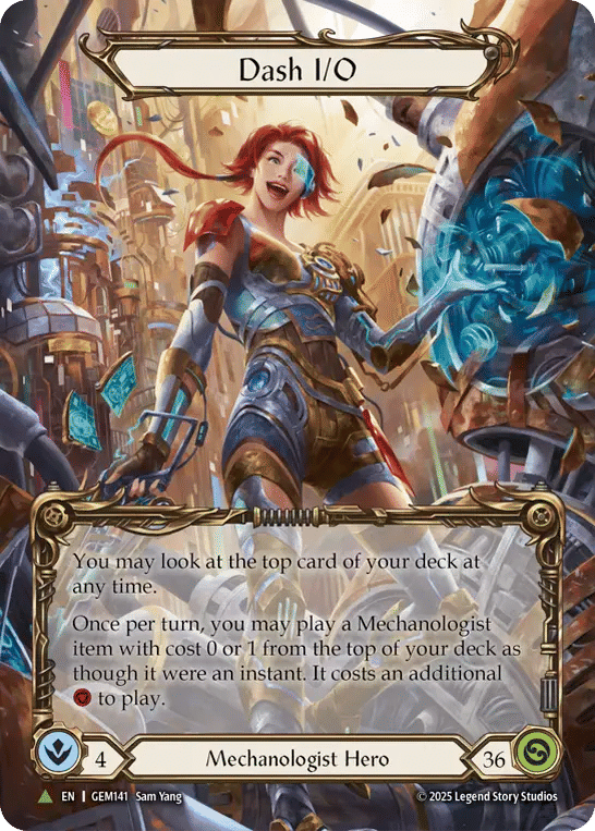 Dash I/O — GEM - Pack 5 — Flesh and Blood
