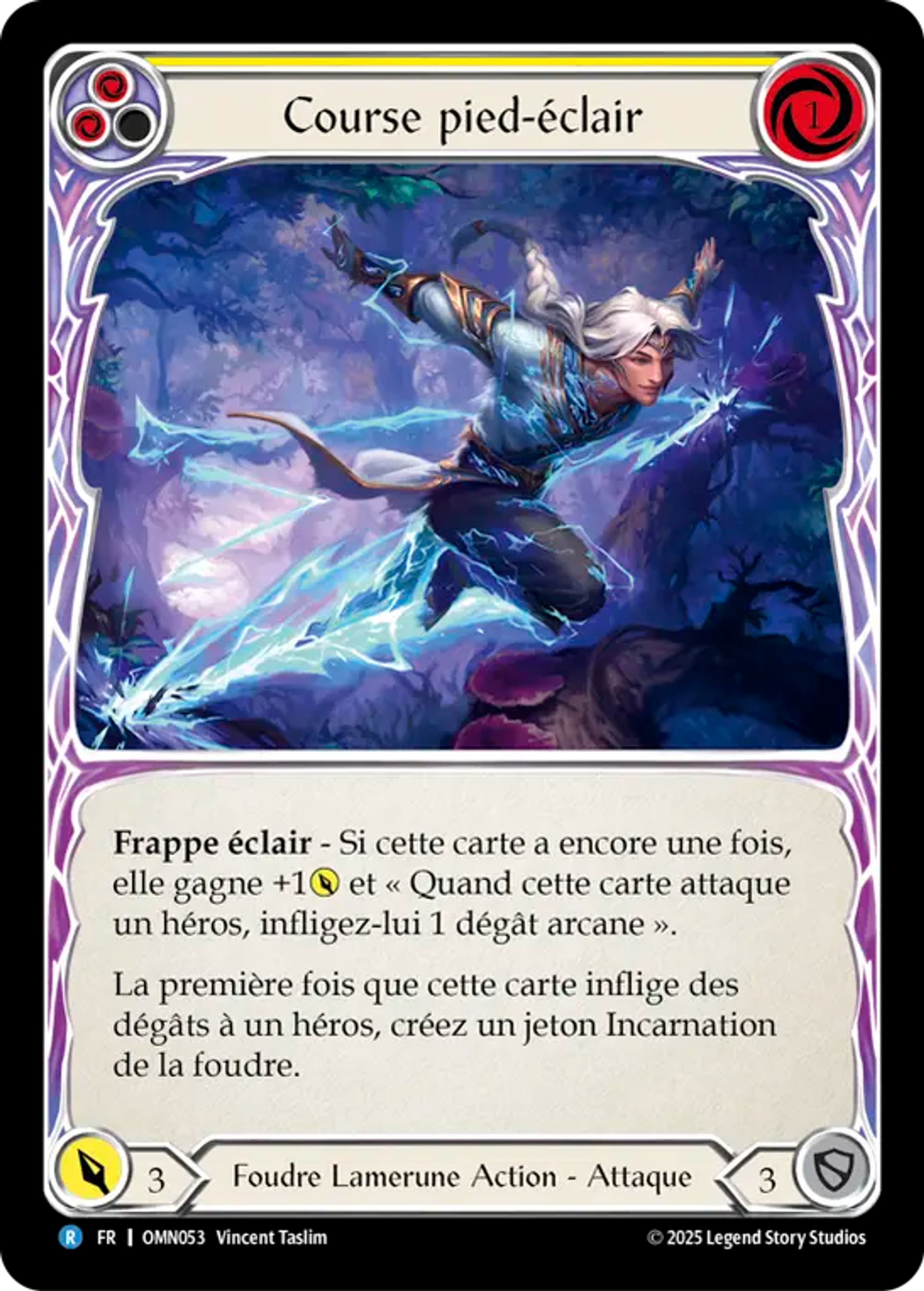 Course pied-éclair — Omens of the Third Age — Flesh and Blood