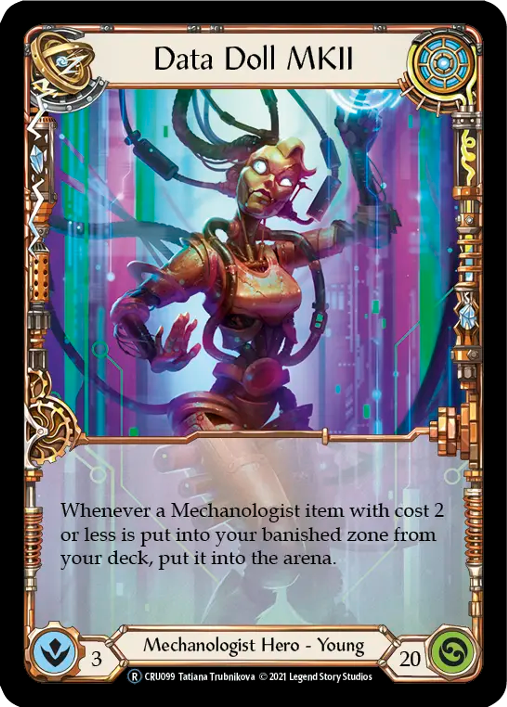 Data Doll MKII — Crucible of War - Unlimited — Flesh and Blood