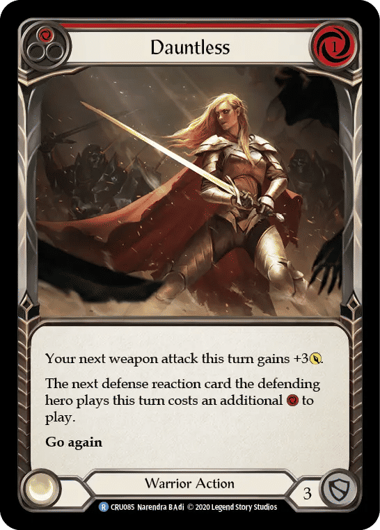 Dauntless (Red) — Crucible of War — Flesh and Blood