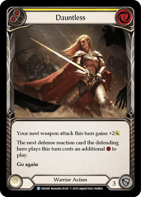 Dauntless (Yellow) — Crucible of War — Flesh and Blood