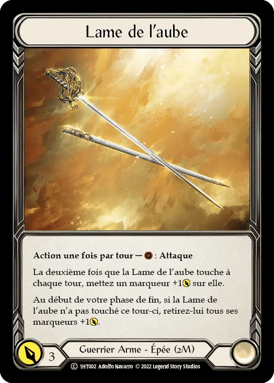 Lame de l’aube — Dorinthea - Blitz Deck — Flesh and Blood