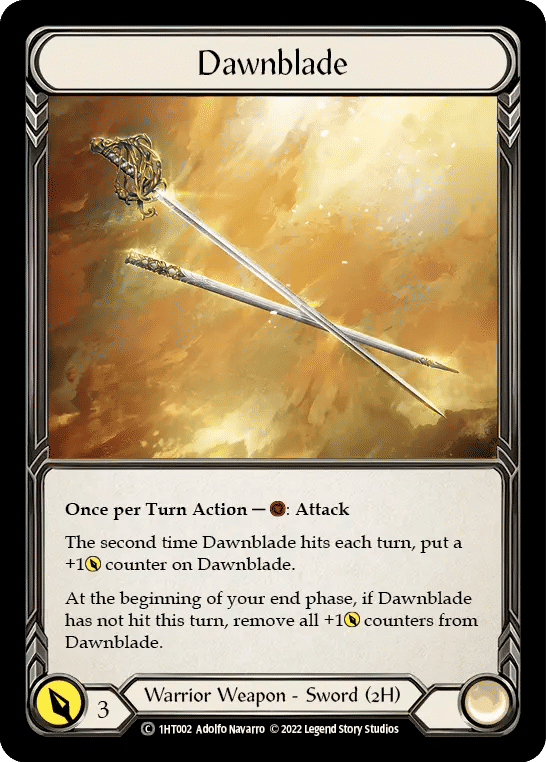 Dawnblade — Dorinthea - Blitz Deck — Flesh and Blood