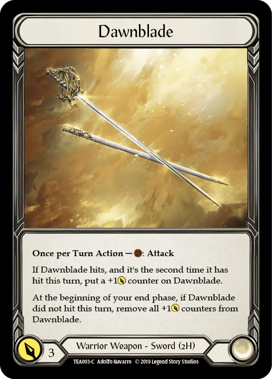 Dawnblade — Dorinthea Ironsong - Hero Deck — Flesh and Blood