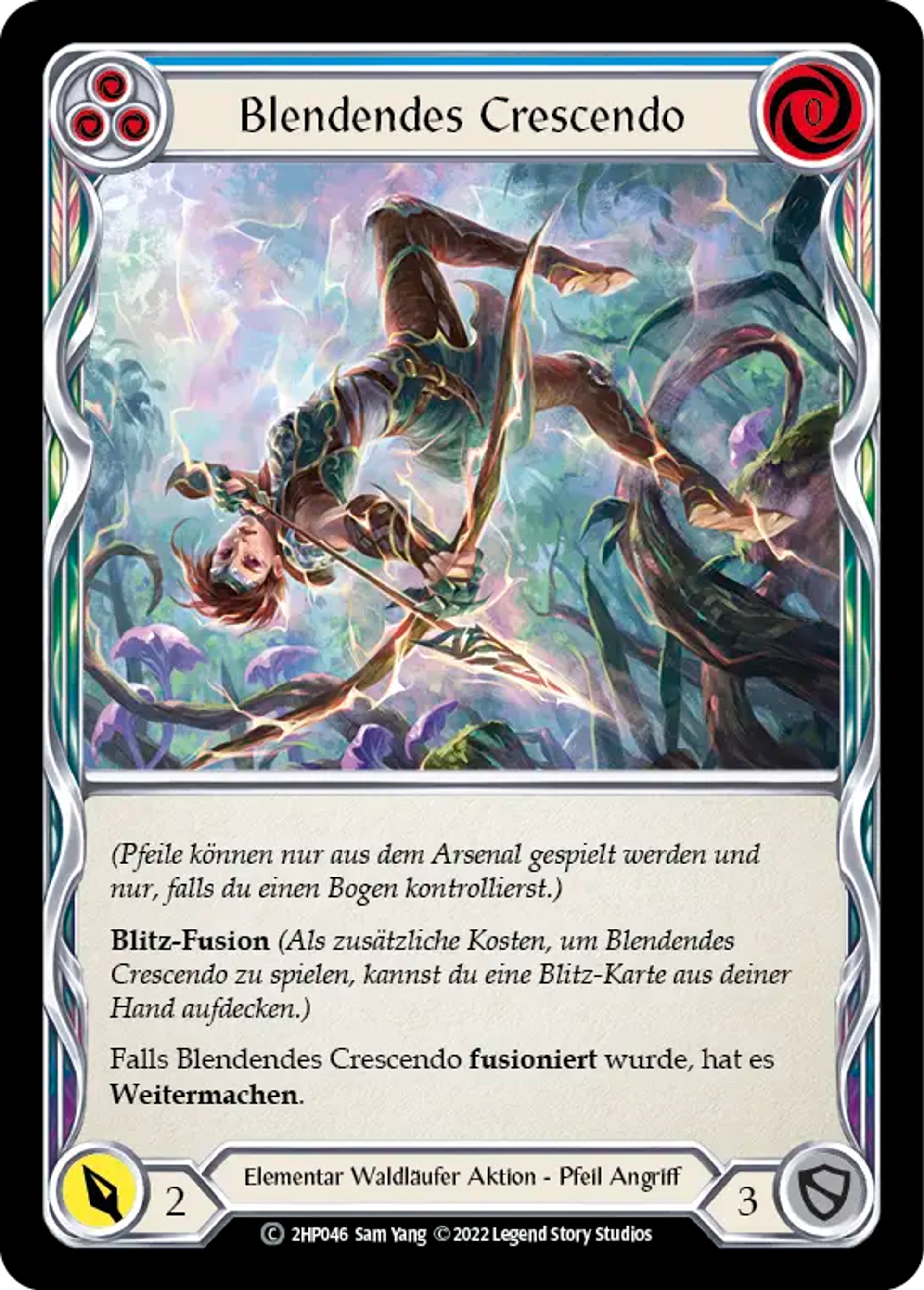 Dazzling Crescendo (Blue) — History Pack 2 - Black Label — Flesh and Blood