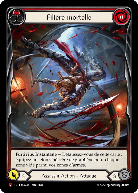 Filière mortelle — Usurp the Shadow Throne — Flesh and Blood