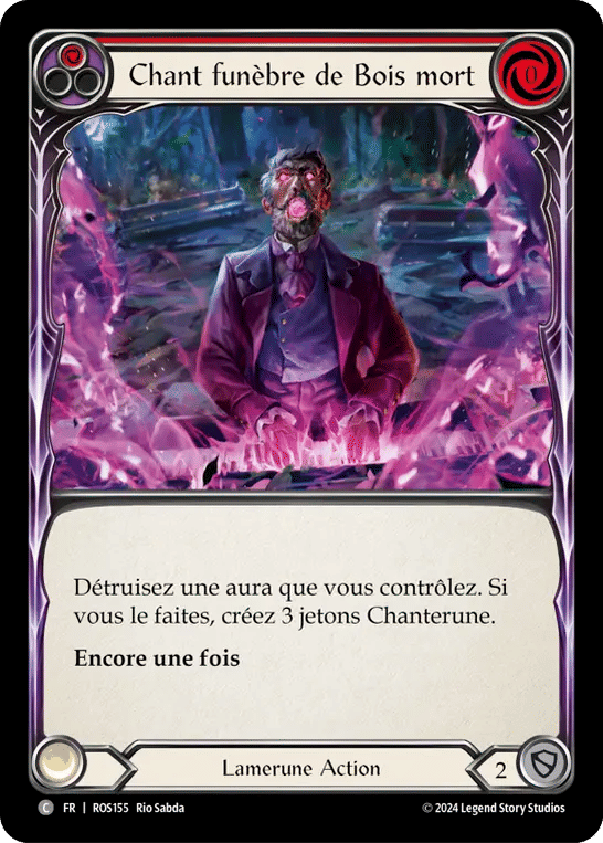 Chant funèbre de bois mort — Rosetta — Flesh and Blood