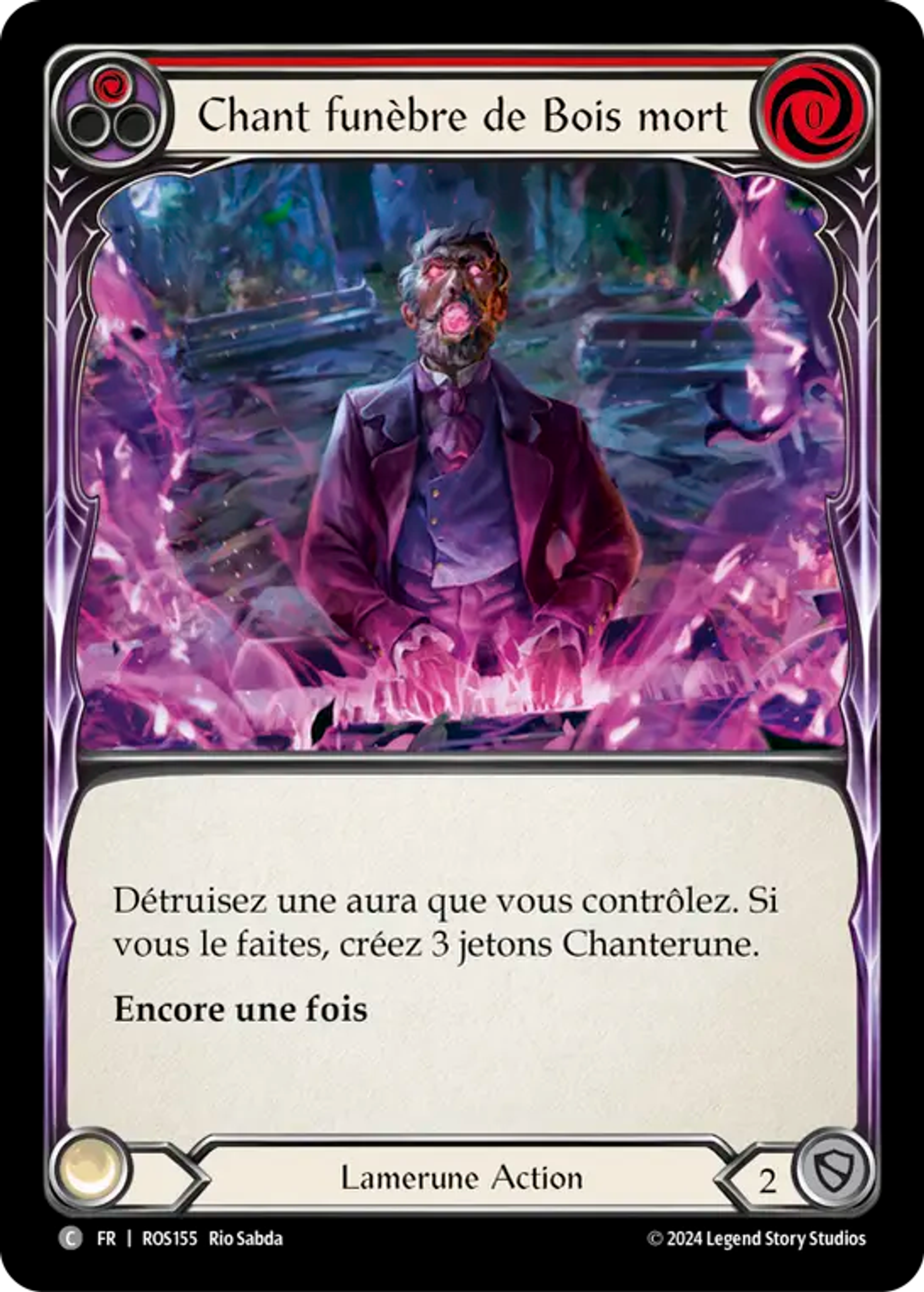 Chant funèbre de bois mort — Rosetta — Flesh and Blood