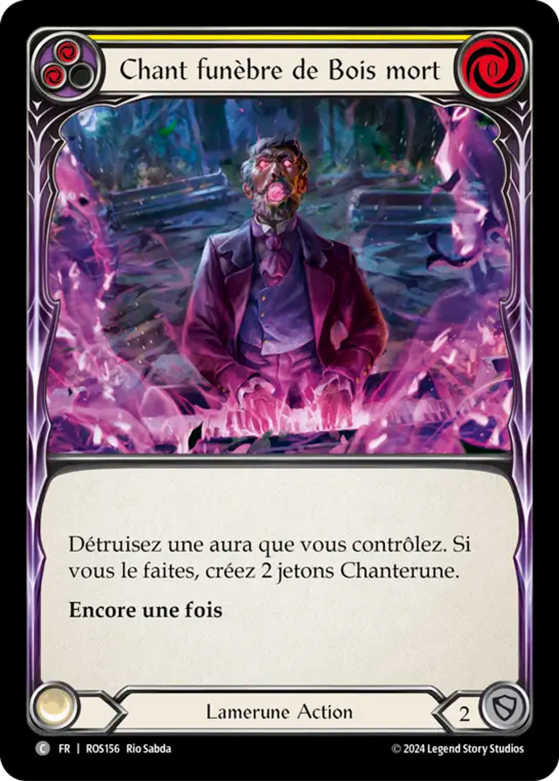 Chant funèbre de bois mort — Rosetta — Flesh and Blood