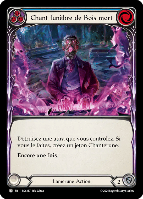Chant funèbre de bois mort — Rosetta — Flesh and Blood