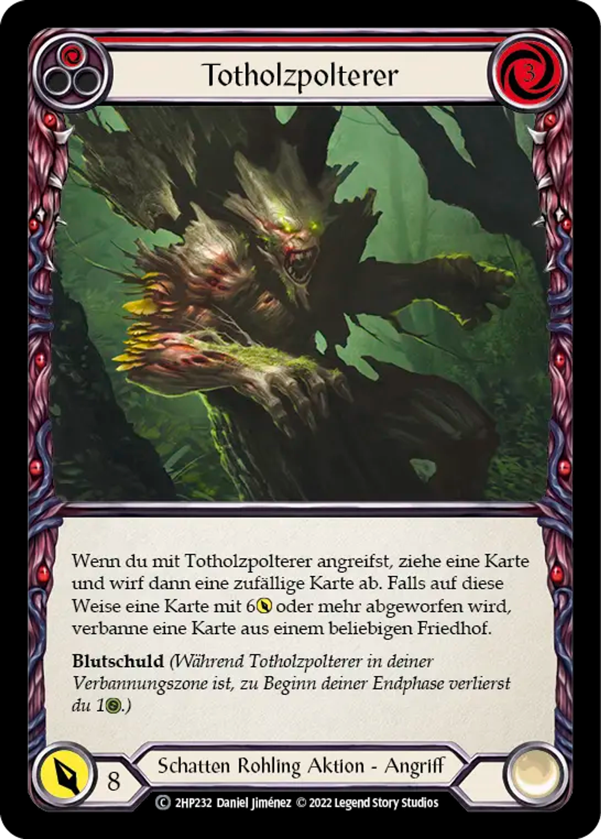 Combattant de bois mort — History Pack 2 - Black Label — Flesh and Blood