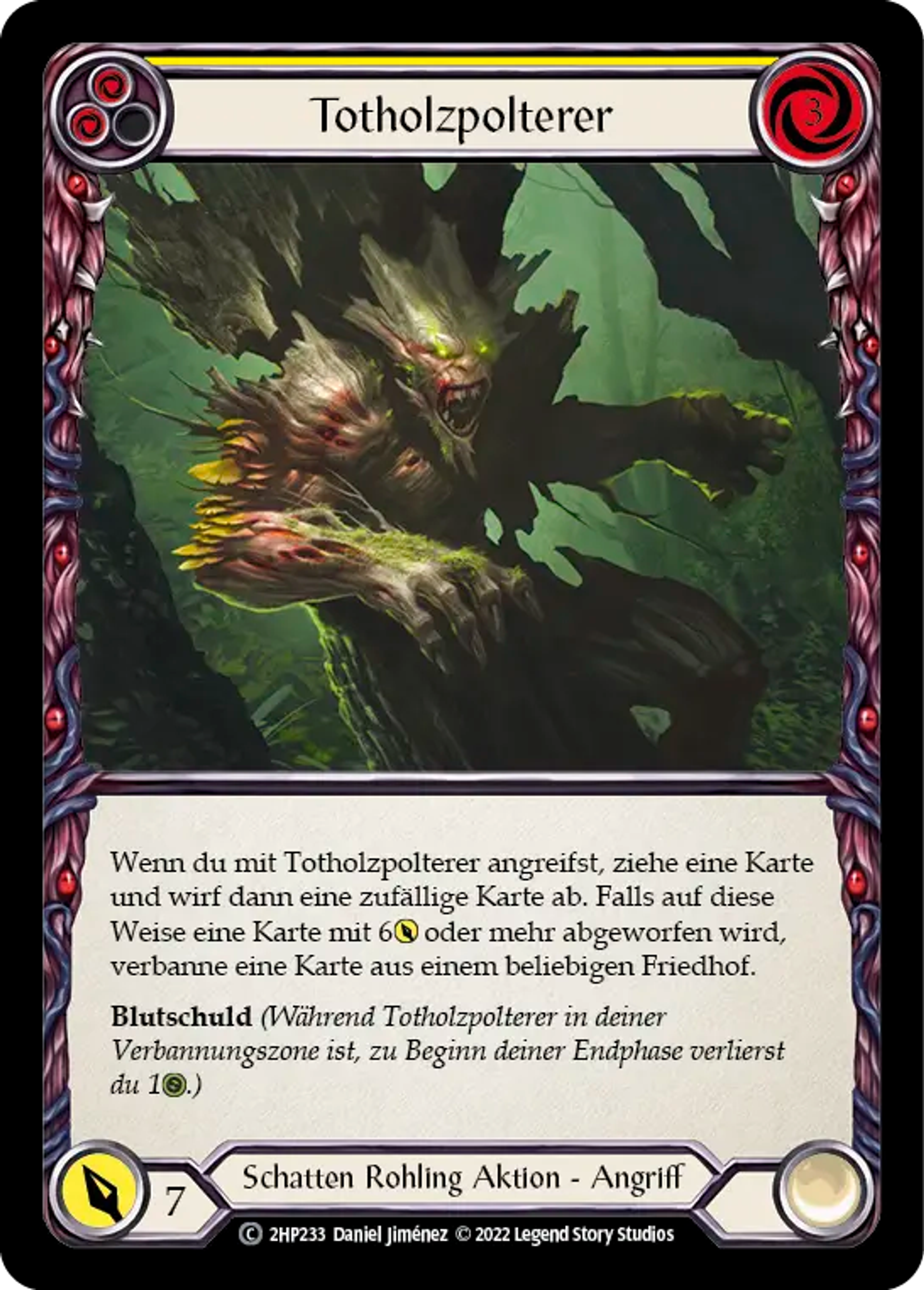 Combattant de bois mort — History Pack 2 - Black Label — Flesh and Blood