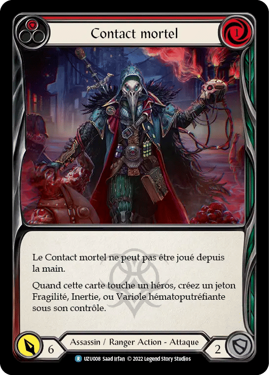 Contact mortel — Uzuri - Blitz Deck — Flesh and Blood