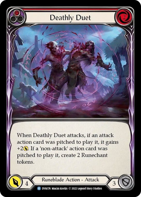 Deathly Duet (Red) — Dynasty — Flesh and Blood
