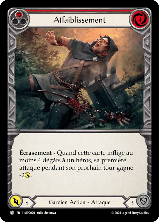 Affaiblissement — Mastery Pack Guardian — Flesh and Blood