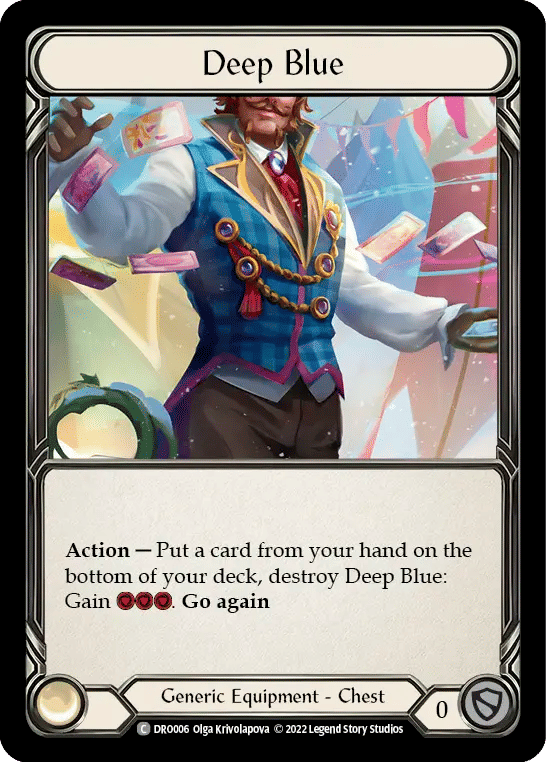 Deep Blue — Dromai - Blitz Deck — Flesh and Blood