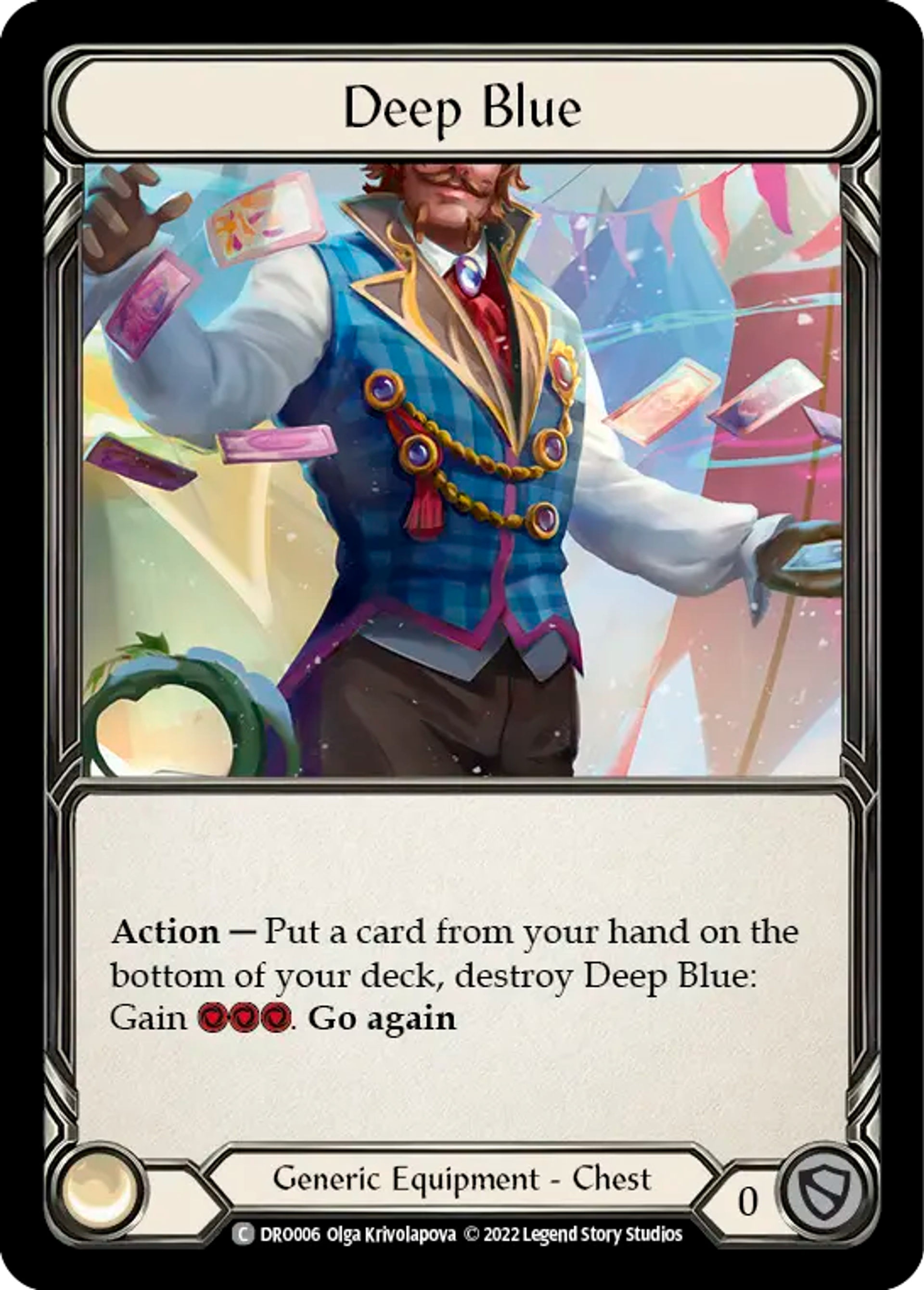 Deep Blue — Dromai - Blitz Deck — Flesh and Blood