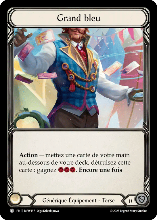 Grand bleu — Mastery Pack Warrior — Flesh and Blood