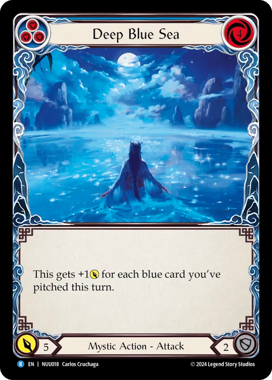 Deep Blue Sea (Blue) — Nuu - Blitz Deck — Flesh and Blood