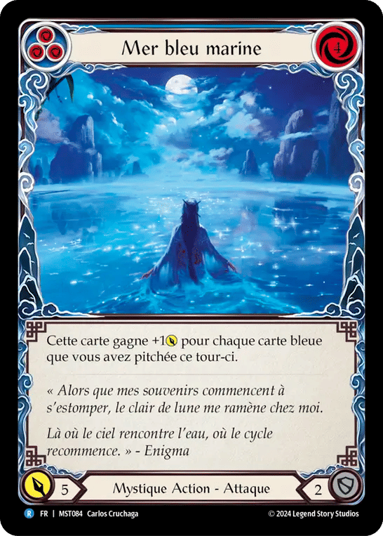 Mer bleu marine — Part the Mistveil — Flesh and Blood
