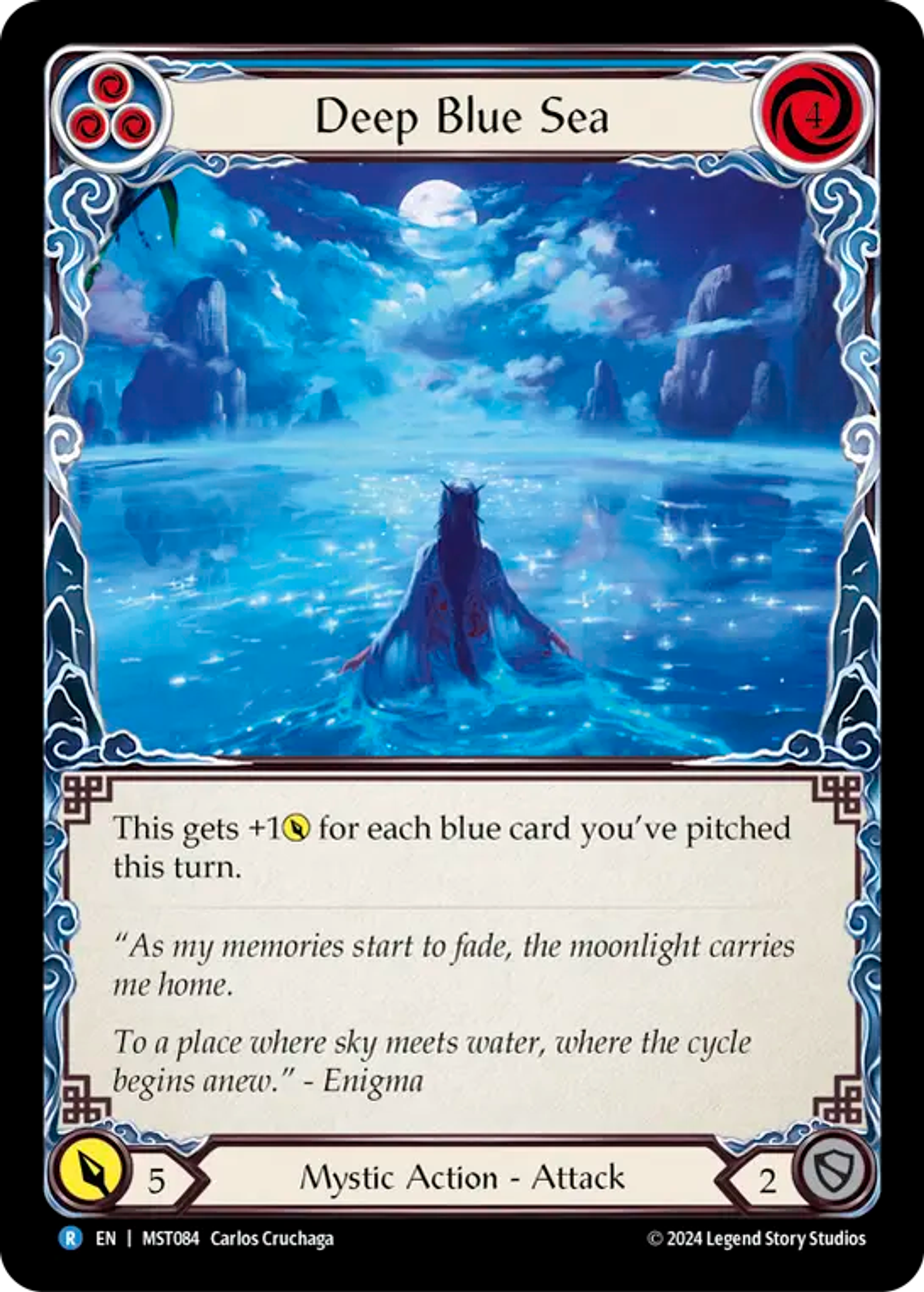 Mer bleu marine — Part the Mistveil — Flesh and Blood