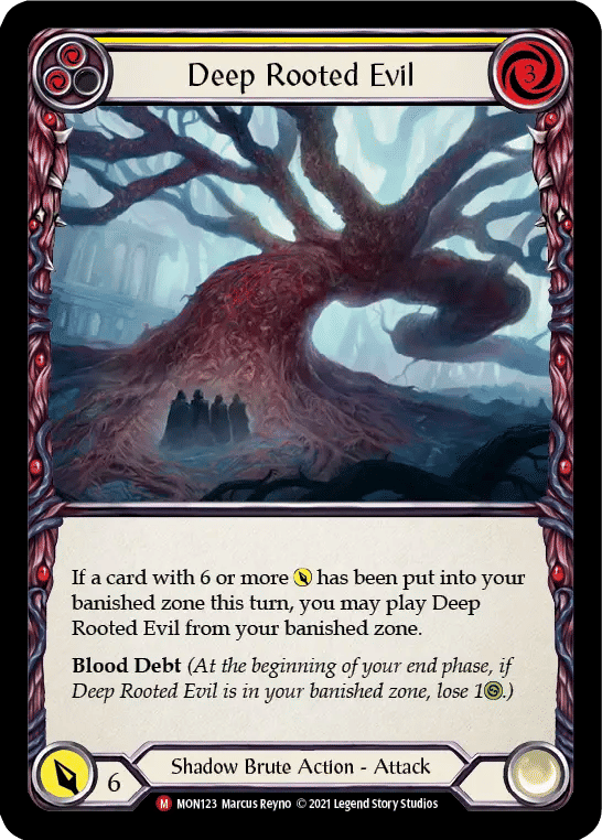 Deep Rooted Evil — Monarch — Flesh and Blood