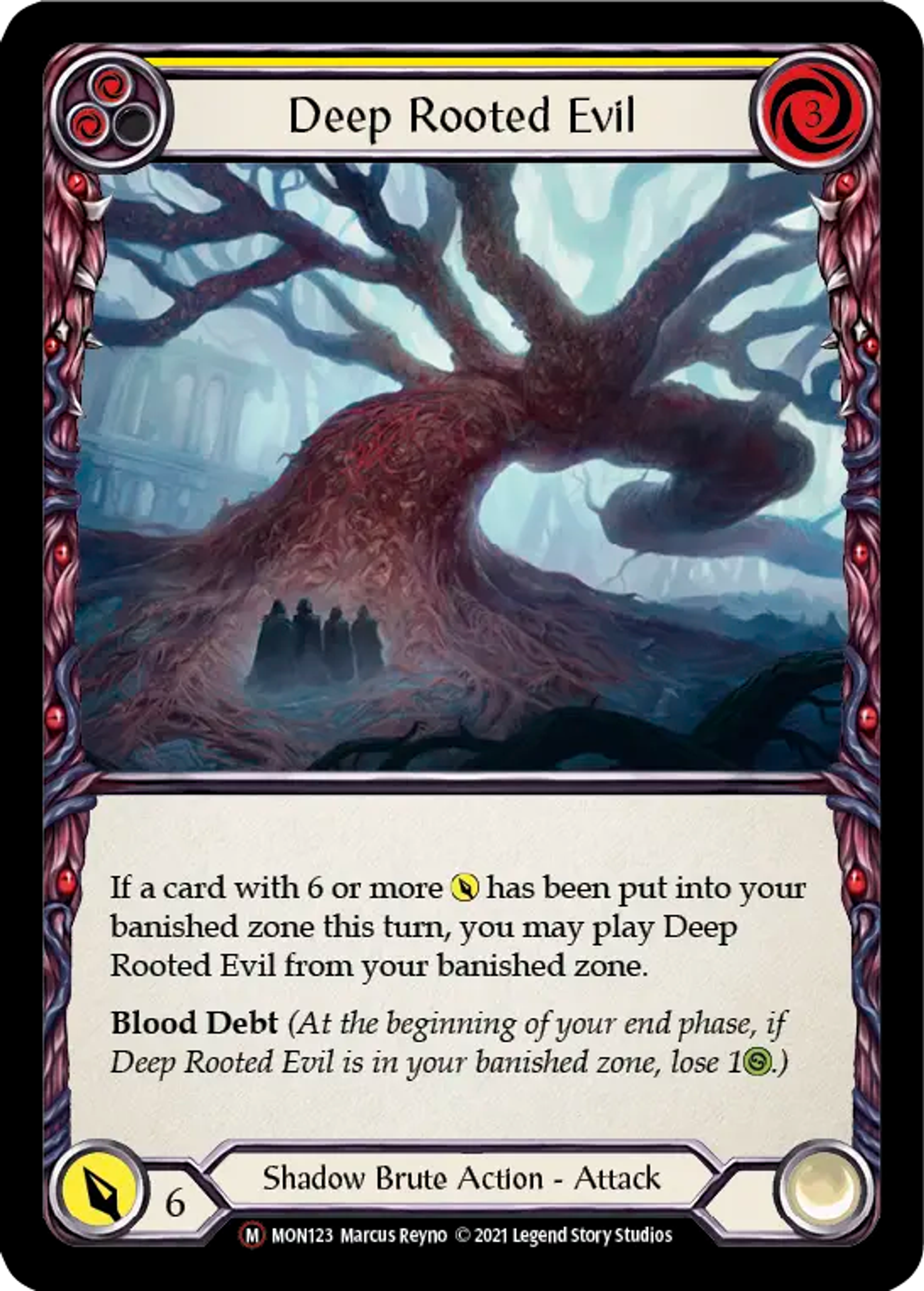 Deep Rooted Evil — Monarch - Unlimited — Flesh and Blood