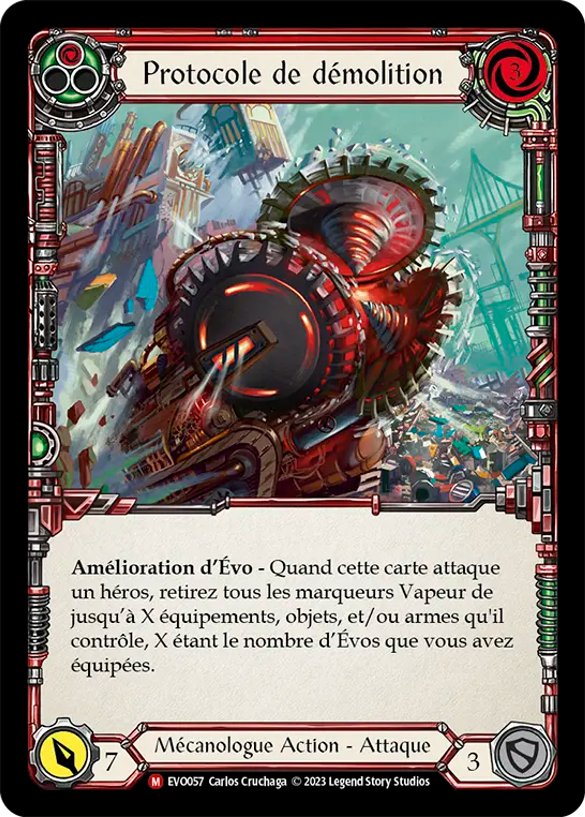 Protocole de démolition — Bright Lights — Flesh and Blood