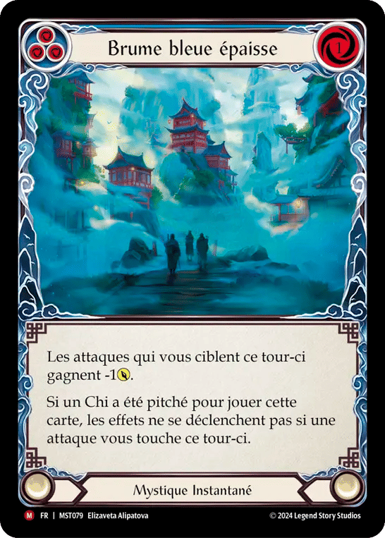 Brume bleue épaisse — Part the Mistveil — Flesh and Blood