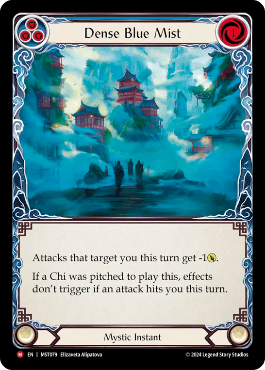 Dense Blue Mist — Part the Mistveil — Flesh and Blood