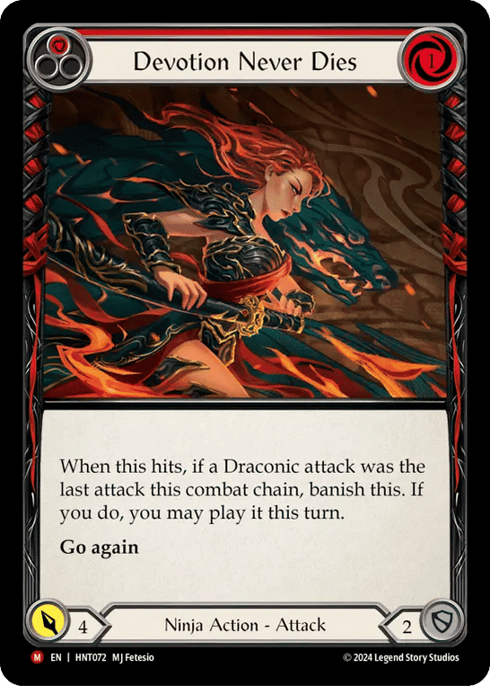 Devotion Never Dies — The Hunted — Flesh and Blood