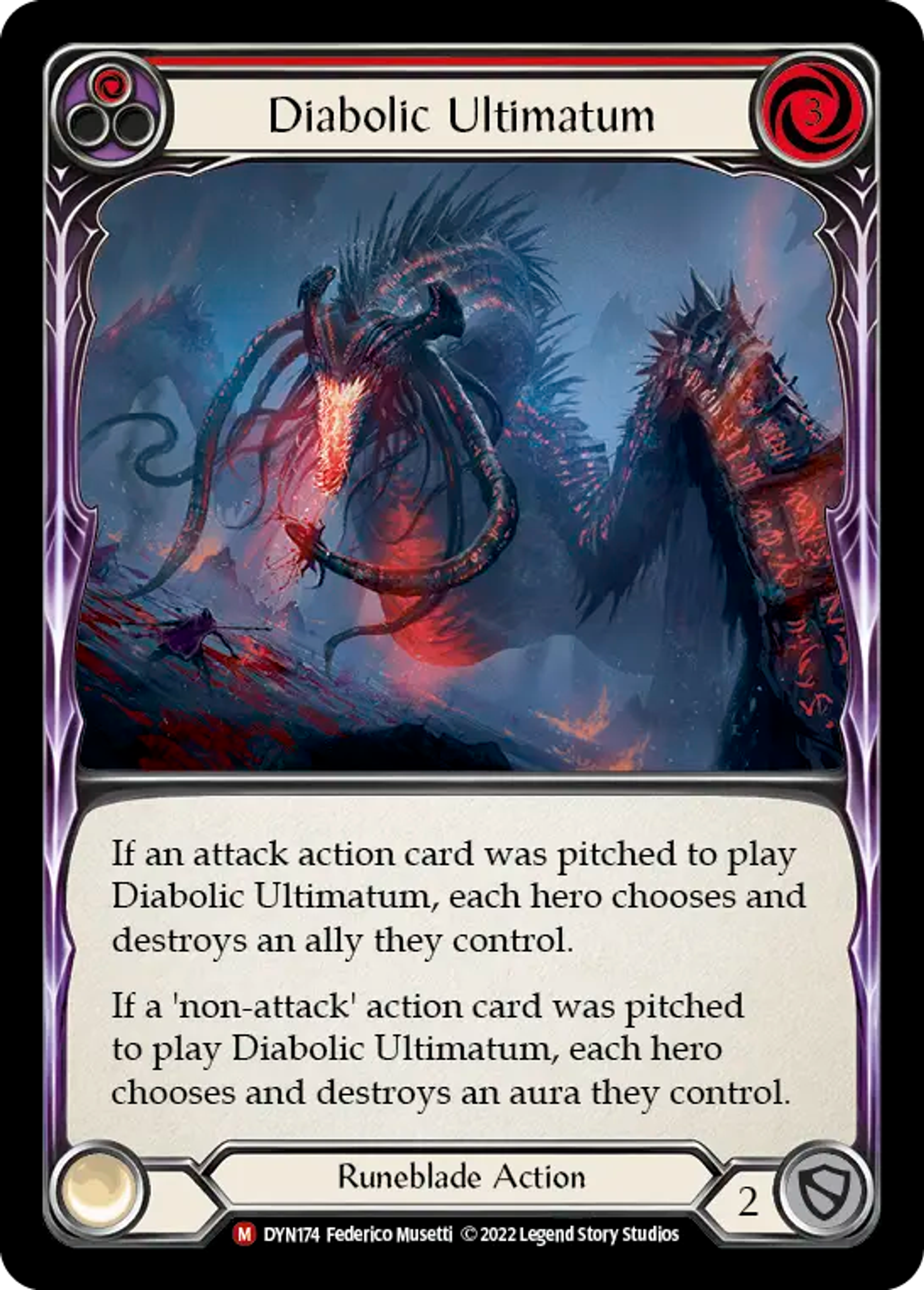 Diabolic Ultimatum — Dynasty — Flesh and Blood