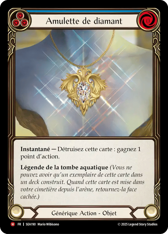 Amulette de diamant — High Seas — Flesh and Blood