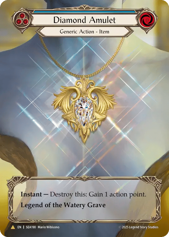Diamond Amulet — High Seas - Treasure Pack — Flesh and Blood