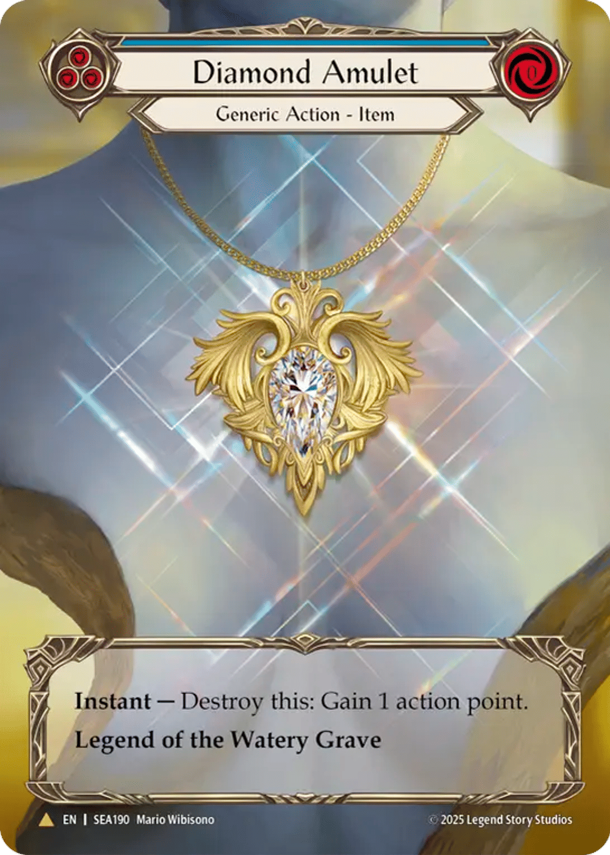 Diamond Amulet from High Seas - Treasure Pack - Flesh and Blood